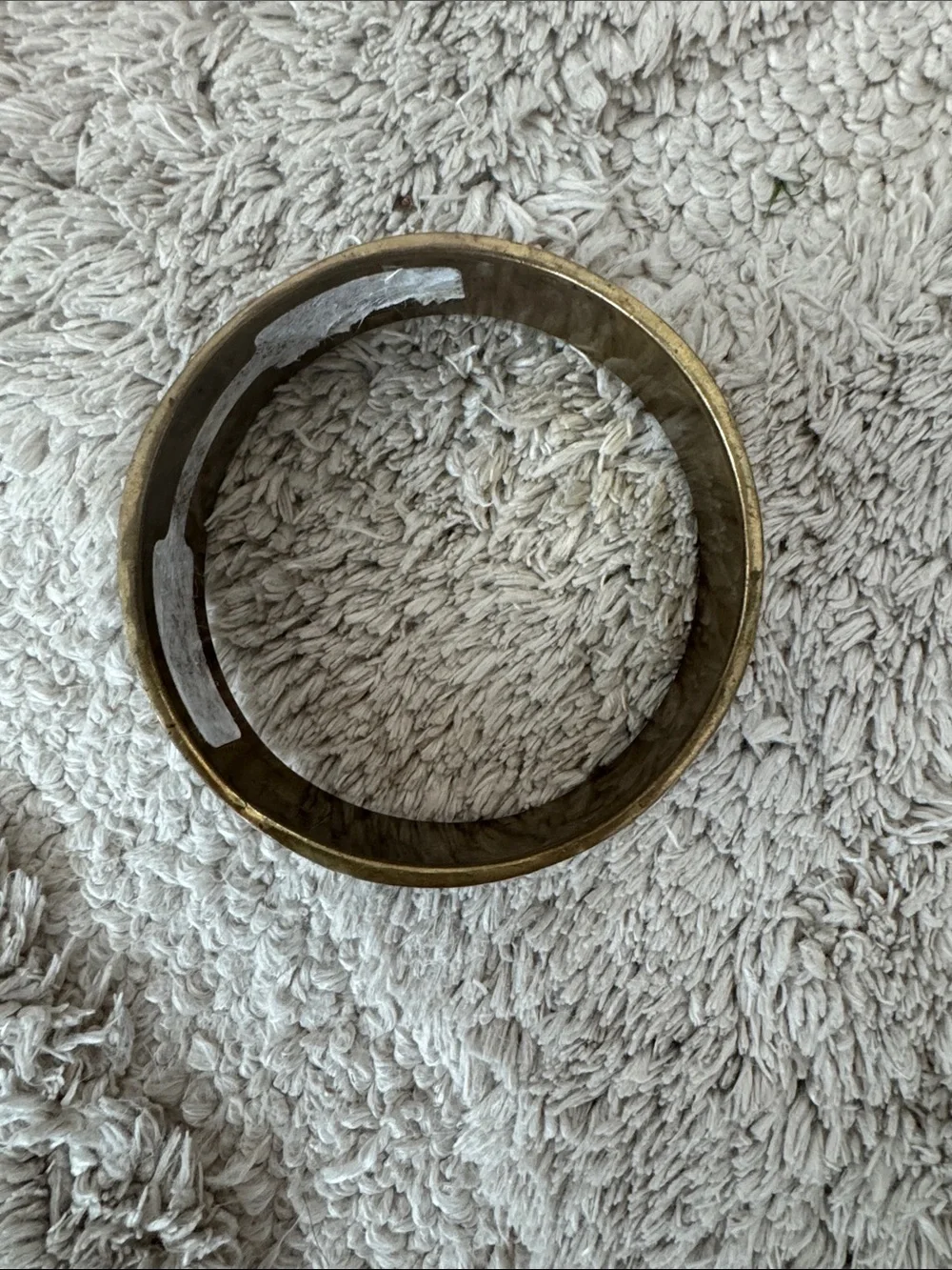 Inlay Black and White Shell Bangle Bracelet Anthropologie